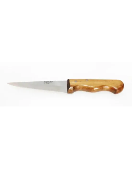 ieg™ Küçükata Bursa İnce Sivri Kasap Bıçağı No:1, 13 cm - Ahşap Sap