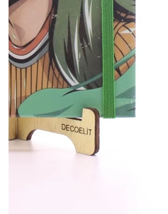 Lastikli Çizgisiz Sert Kapak Bellie Eilish Defter