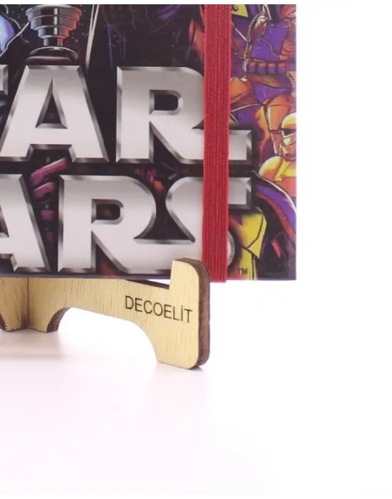 Lastikli Çizgisiz Sert Kapak Star Wars Defter