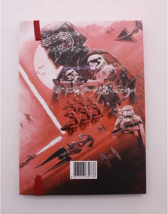 Lastikli Çizgisiz Sert Kapak Star Wars Defter
