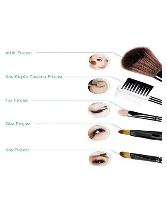 ieg™ Makyaj Fırça Seti 5 Parça