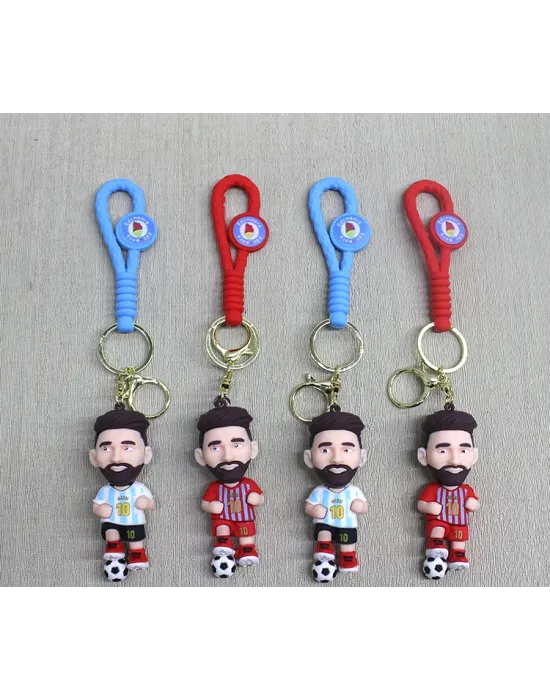Messi Silikon Anahtarlık