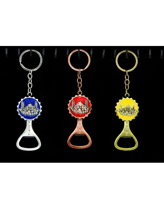 Metal Ayasofya Anahtarlık Ve Açacak Model 2