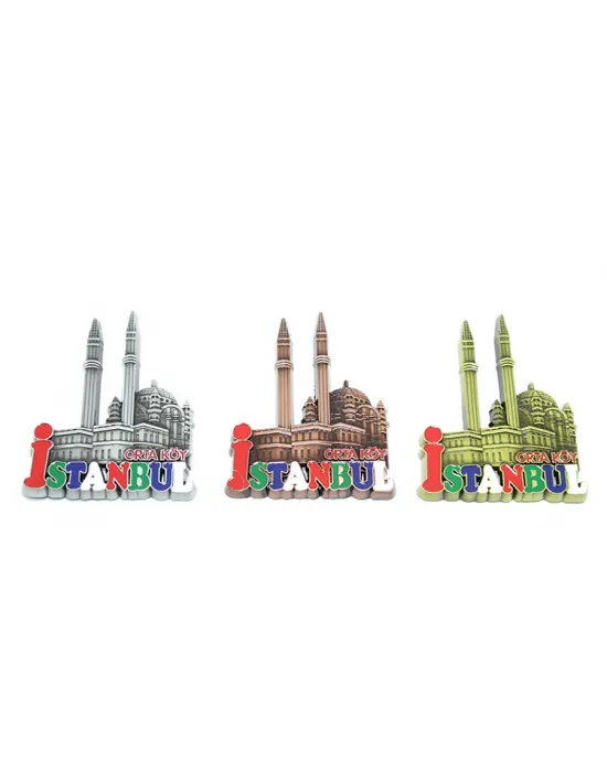 Metal İstanbul Temalı Yöresel Magnet Model 2