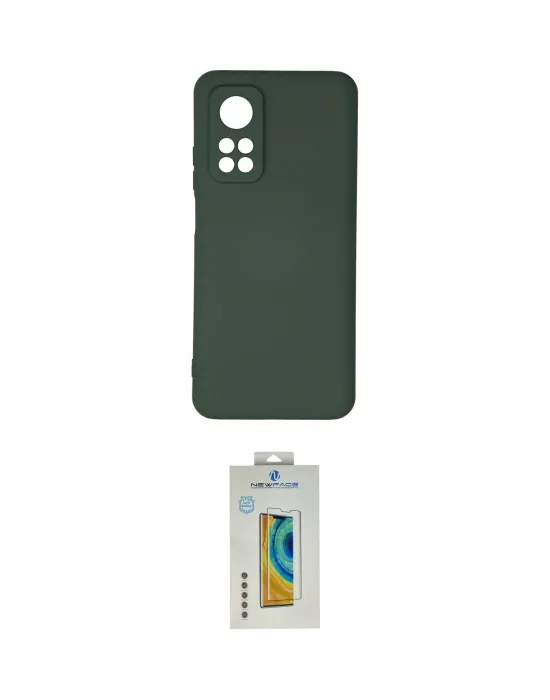 ieg™ Mi 10T Kılıf Ahenk Serisi - Şeffaf Polymer Nano Ekran Koruyucu