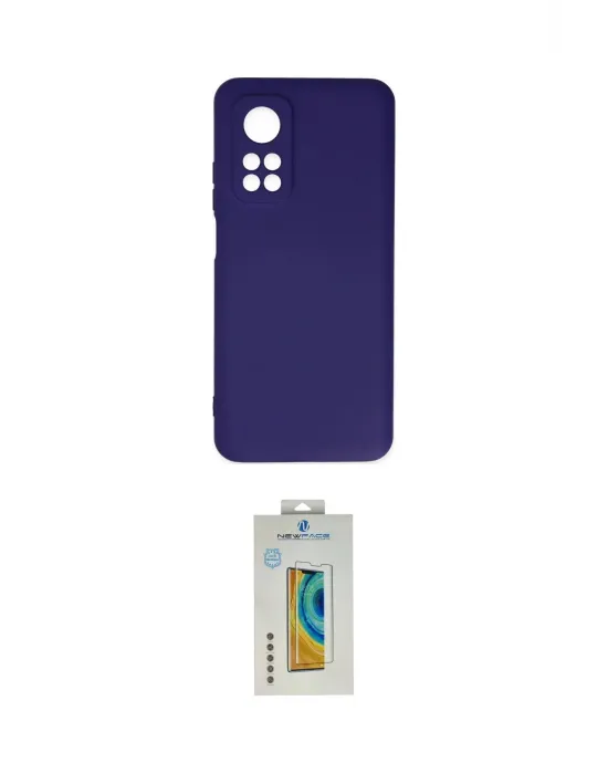 ieg™ Mi 10T Kılıf Ahenk Serisi - Şeffaf Polymer Nano Ekran Koruyucu