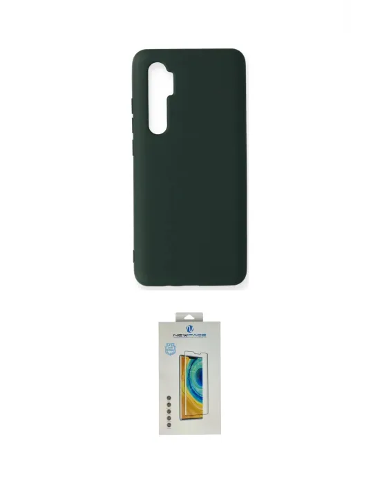 ieg™ Mi Note 10 Lite Kılıf Ahenk Serisi - Şeffaf Polymer Nano Ekran Koruyucu