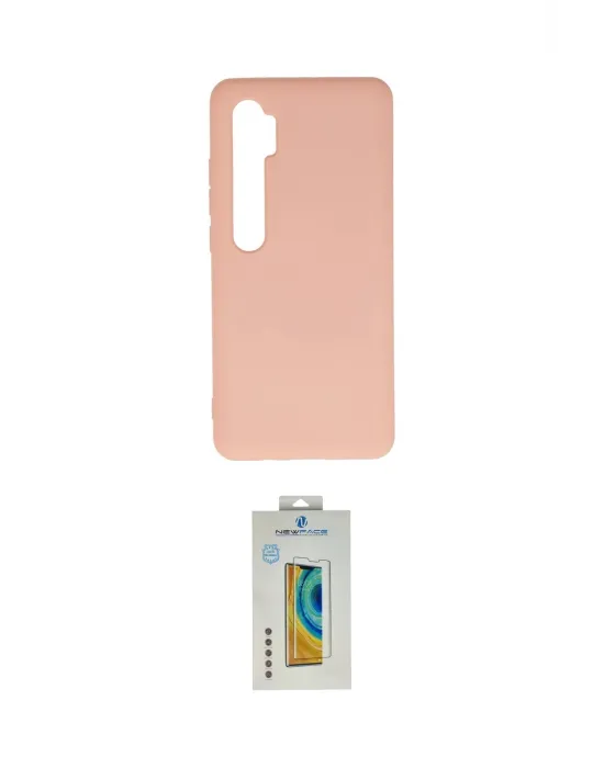 ieg™ Mi Note 10 Lite Kılıf Ahenk Serisi - Şeffaf Polymer Nano Ekran Koruyucu