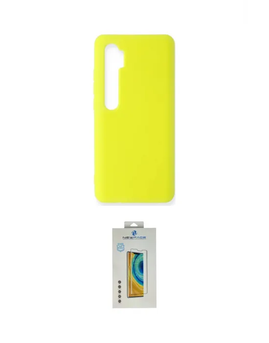 ieg™ Mi Note 10 Lite Kılıf Ahenk Serisi - Şeffaf Polymer Nano Ekran Koruyucu