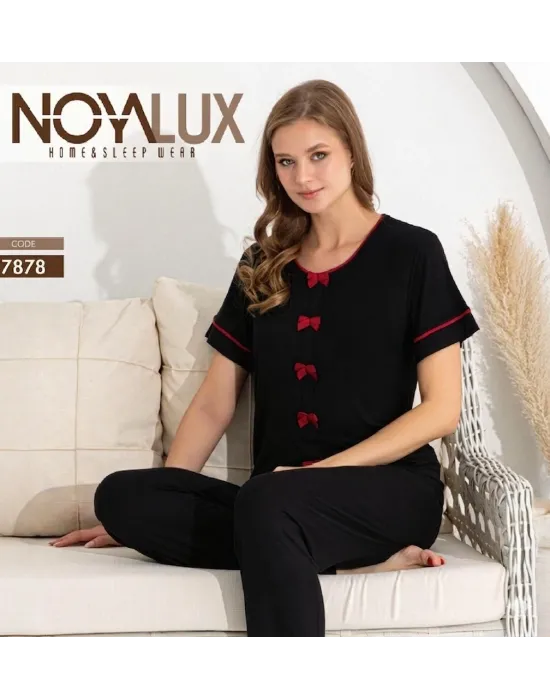 ieg™ Noyalux 7878 Kadın Kısa Kollu Pijama Takımı