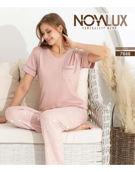 ieg™ Noyalux 7888 Kadın Kısa Kollu Pijama Takımı