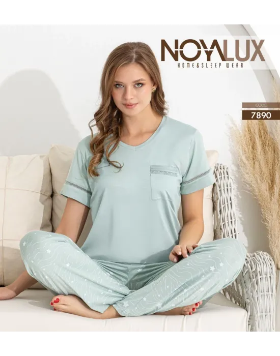 ieg™ Noyalux 7890 Kadın Kısa Kollu Pijama Takımı