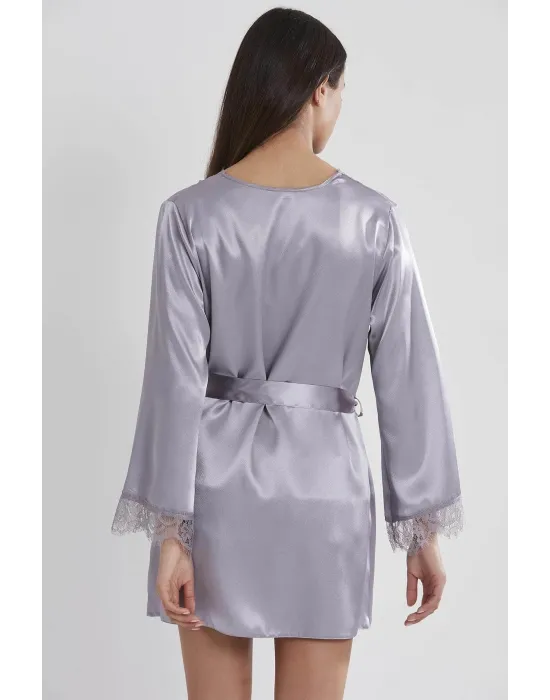 ieg™ Pierre Cardin 2490 Bayan Sabahlıklı Saten Şort Takım