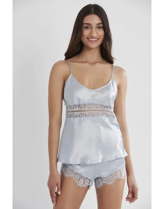 ieg™ Pierre Cardin 2490 Bayan Sabahlıklı Saten Şort Takım