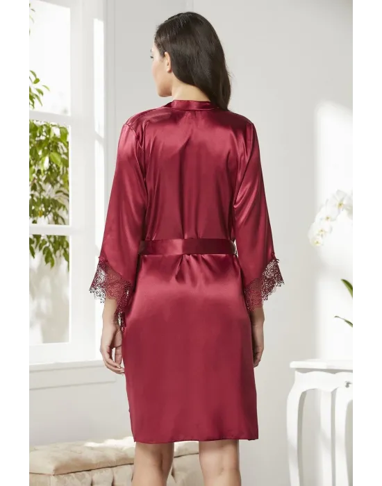 ieg™ Pierre Cardin 6040 Kısa Gecelikli 6lı İpek Set