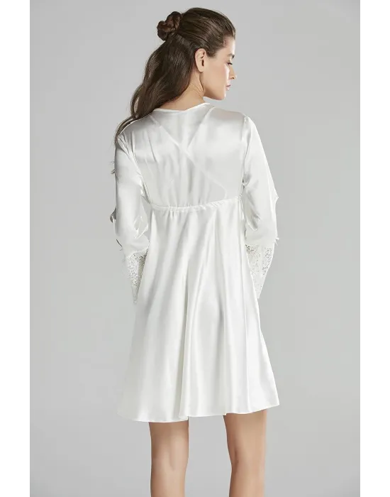 ieg™ Pierre Cardin 6625 Kısa Gecelikli 6lı İpek Set
