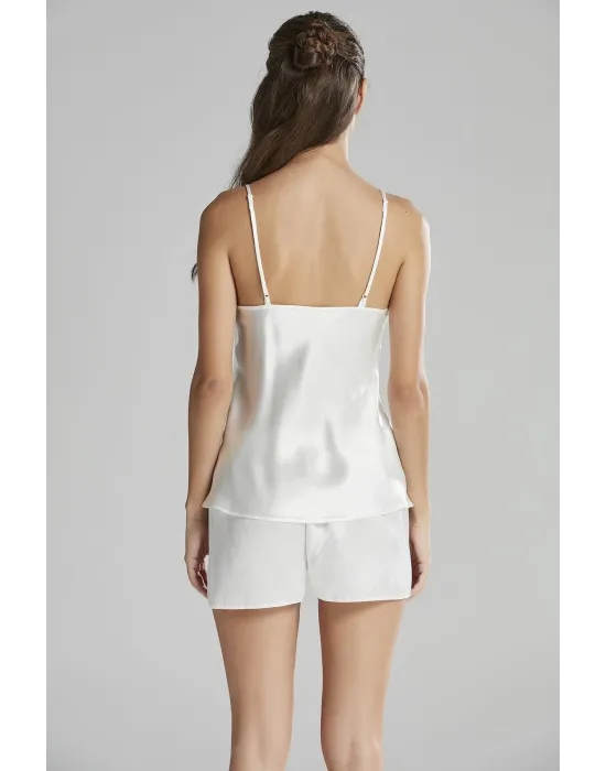 ieg™ Pierre Cardin 6625 Kısa Gecelikli 6lı İpek Set