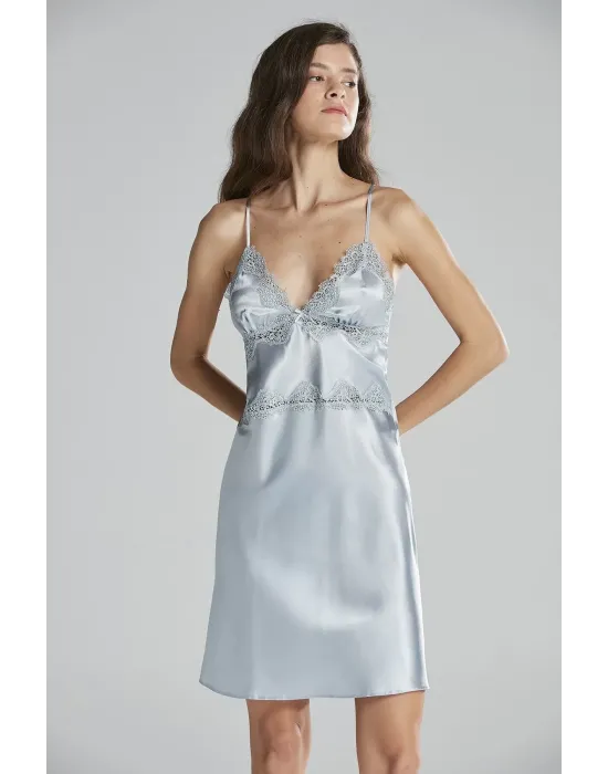 ieg™ Pierre Cardin 6965 Bayan 6lı Saten Gecelik Sabahlık