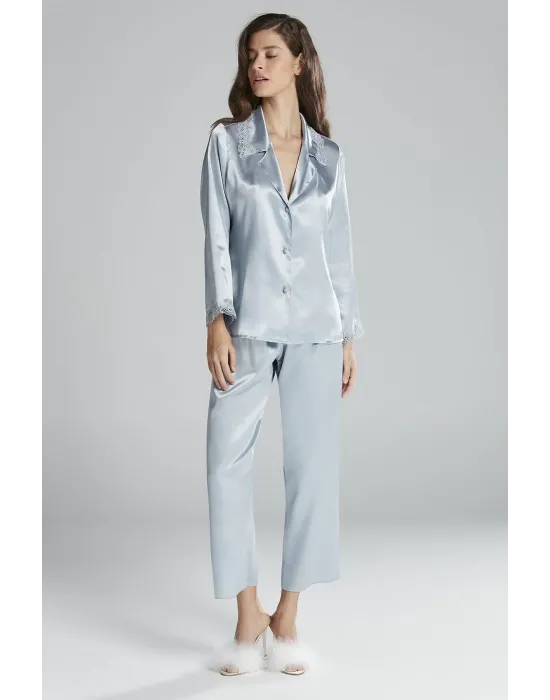 ieg™ Pierre Cardin 6965 Bayan 6lı Saten Gecelik Sabahlık