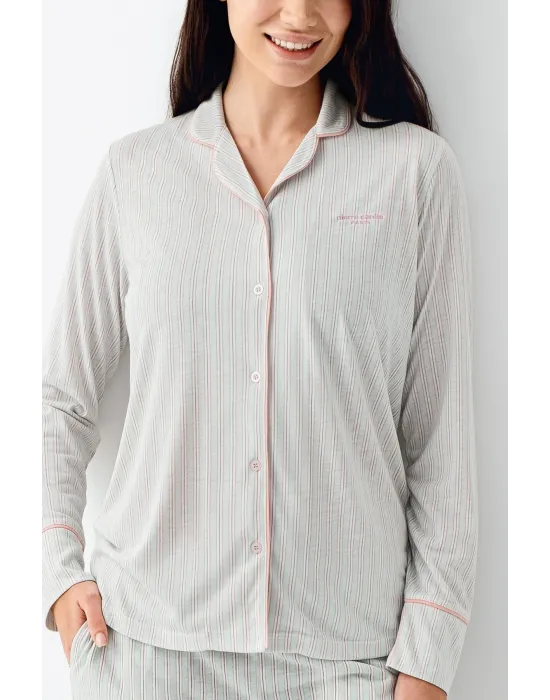 ieg™ Pierre Cardin 9051-S Gömlek Pijama Takımı