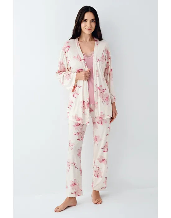 ieg™ Pierre Cardin 9058-S 3lü Pijama Takımı