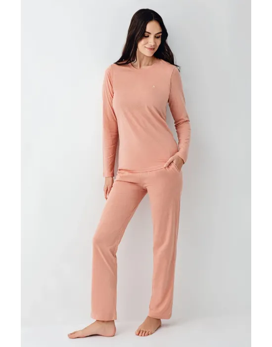 ieg™ Pierre Cardin 9063-S Kadın Uzun Kol Pijama Takım