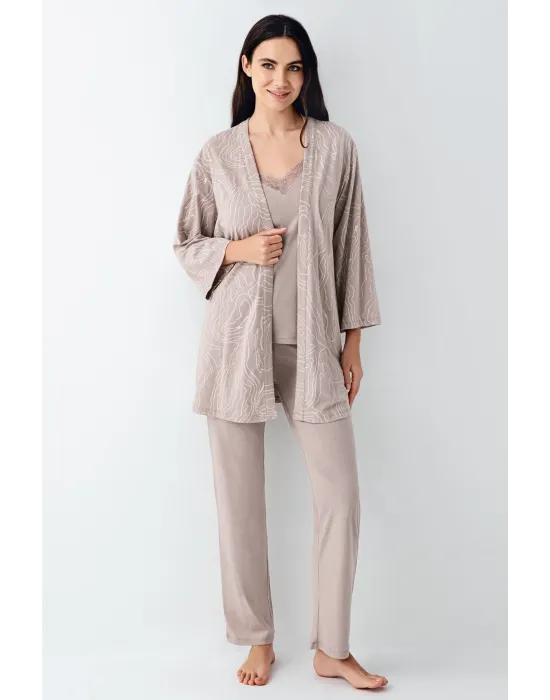 ieg™ Pierre Cardin 9099-S 3lü Pijama Takımı