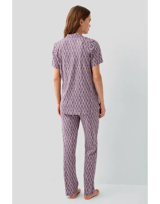 ieg™ Pierre Cardin 9184-S Kadın Gömlek Pijama Takım