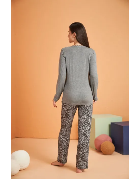 ieg™ PJS 28047 Kadın Patlı Pijama Takım