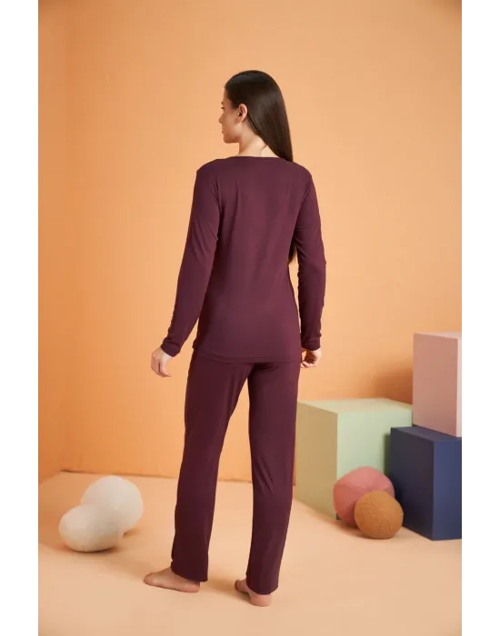 ieg™ PJS 28048 Kadın Patlı Pijama Takım