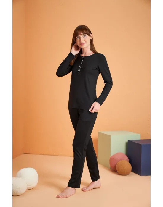 ieg™ PJS 28048 Kadın Patlı Pijama Takım
