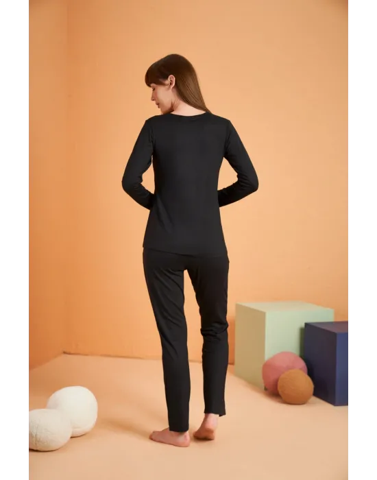 ieg™ PJS 28048 Kadın Patlı Pijama Takım