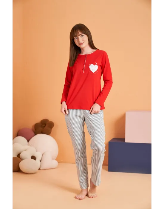 ieg™ Pjs 28062 Kadın Patlı Pijama Takım