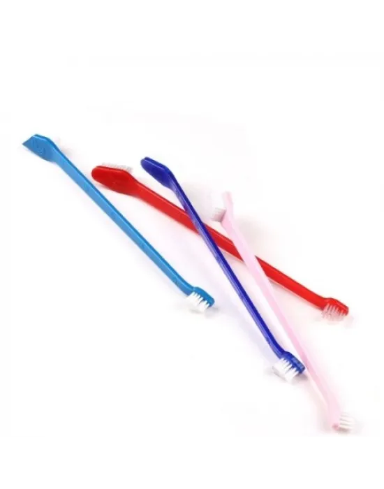Plastik Köpek Diş Fırçası 4 Adet