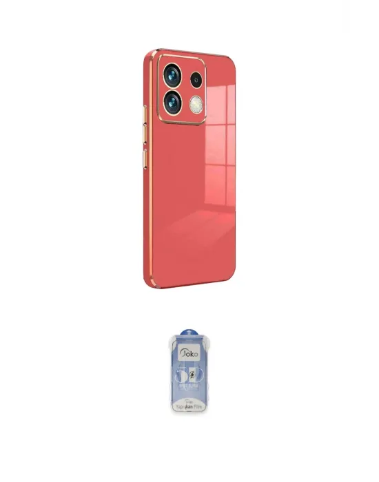 ieg™ Poco M6 Pro 4G Kılıf Yankı Serisi - Siyah Joko Magic 5D Cam