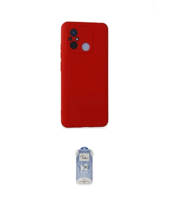 ieg™ Redmi 12C Kılıf Ahenk Serisi - Siyah Joko Magic 5D Cam