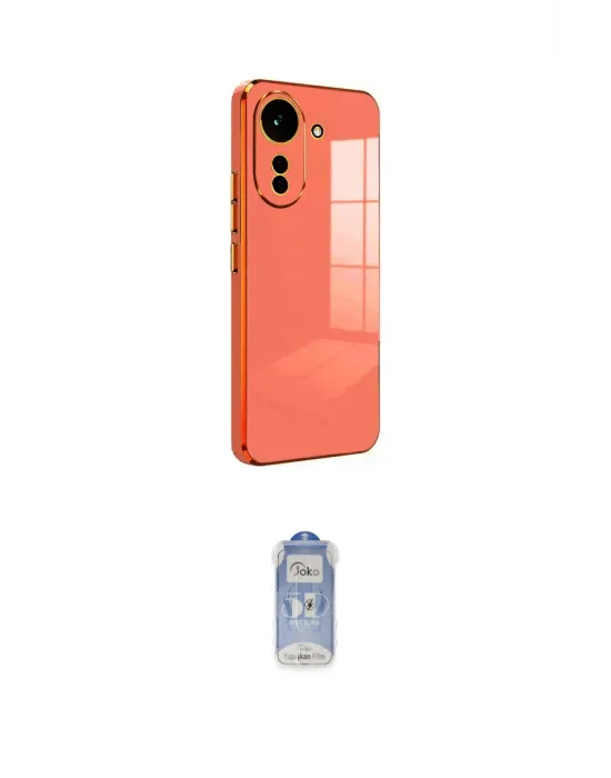 ieg™ Redmi 13C Kılıf Yankı Serisi - Siyah Joko Magic 5D Cam