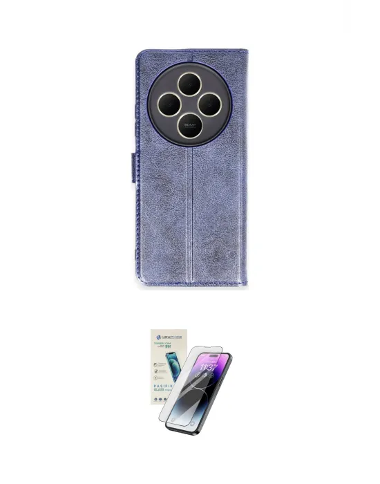 ieg™ Redmi 14C Kılıf Siluet Işık Serisi - Şeffaf Pasifik Cam Ekran Koruyucu