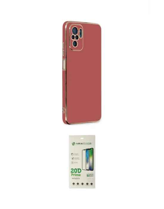 ieg™ Redmi Note 10 Kılıf Yankı Serisi - Siyah 20D Premium Cam Ekran Koruyucu
