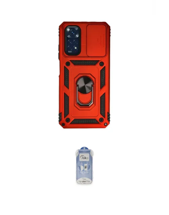 ieg™ Redmi Note 11 Kılıf Ahenk Klasik - Siyah Joko Magic 5D Cam