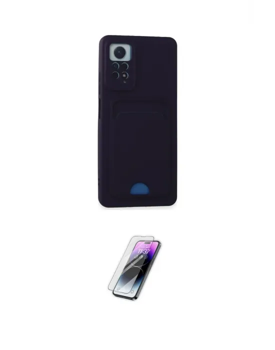 ieg™ Redmi Note 11 Pro Kılıf Vadi Çizgi Prime - Şeffaf Pasifik Cam Ekran Koruyucu