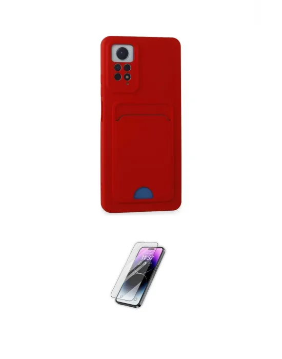 ieg™ Redmi Note 11 Pro Kılıf Vadi Çizgi Prime - Şeffaf Pasifik Cam Ekran Koruyucu