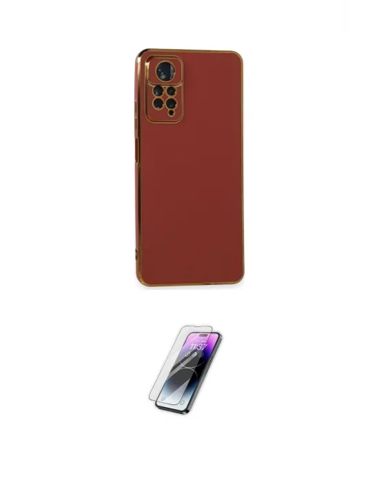 ieg™ Redmi Note 11 Pro Kılıf Yankı Serisi - Şeffaf Pasifik Cam Ekran Koruyucu