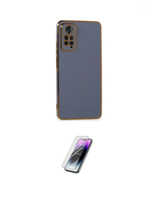 ieg™ Redmi Note 11 Pro Kılıf Yankı Serisi - Şeffaf Pasifik Cam Ekran Koruyucu