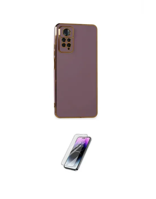 ieg™ Redmi Note 11 Pro Kılıf Yankı Serisi - Şeffaf Pasifik Cam Ekran Koruyucu