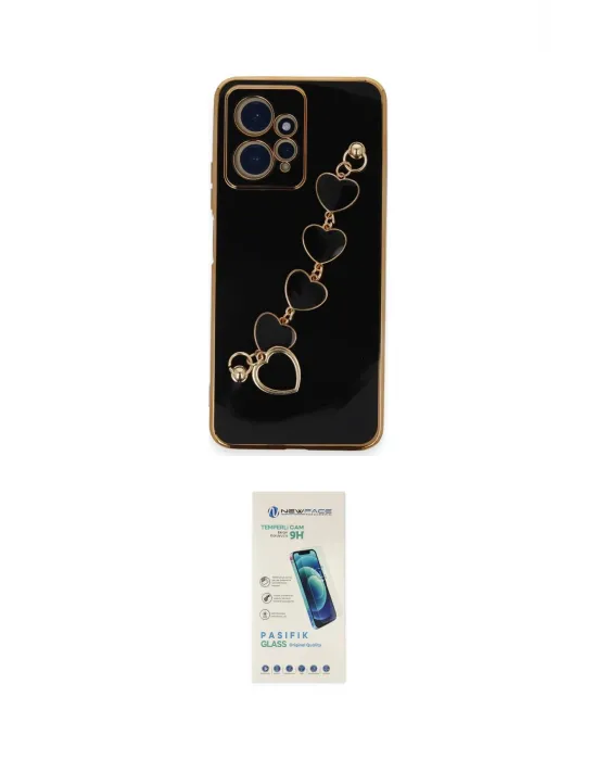 ieg™ Redmi Note 12 4G Kılıf Nova Işık Prime - Şeffaf Pasifik Cam Ekran Koruyucu
