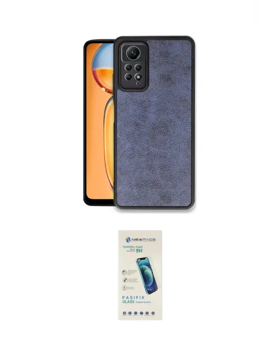 ieg™ Redmi Note 12 Pro 4G Kılıf Kıvılcım Işık Serisi - Şeffaf Pasifik Cam Ekran Koruyucu
