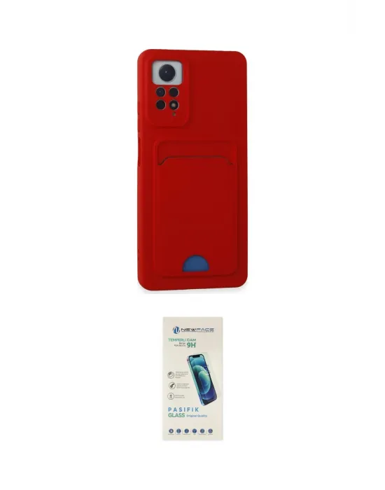 ieg™ Redmi Note 12 Pro 4G Kılıf Vadi Çizgi Prime - Şeffaf Pasifik Cam Ekran Koruyucu