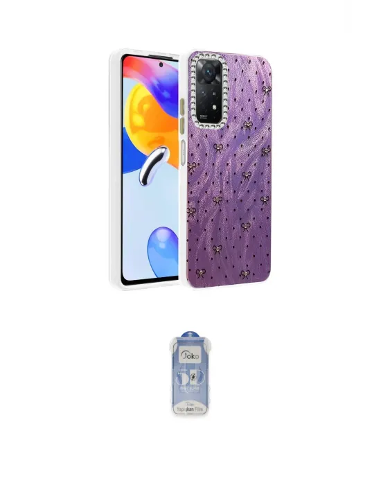 ieg™ Redmi Note 12 Pro 4G Kılıf Zirve Modern Prime - Siyah Joko Magic 5D Cam