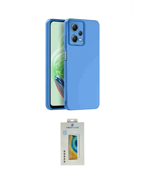 ieg™ Redmi Note 12 Pro 5G Kılıf Ahenk Serisi - Siyah Polymer Nano Ekran Koruyucu